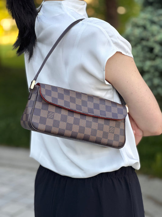 Louis Vuitton Damier Ebene Recoleta Shoulder Bag