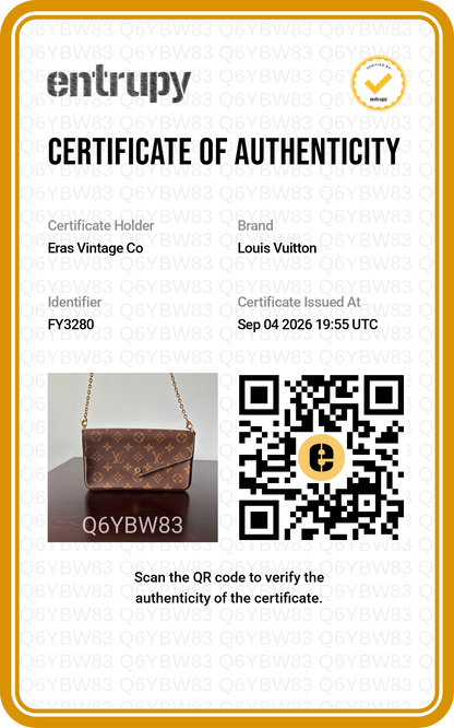 Louis Vuitton Monogram Félicie Pochette w/ one insert