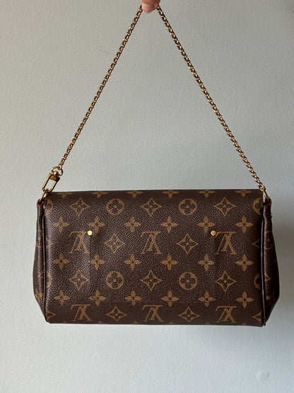 Louis Vuitton Monogram Favorite MM Shoulder Crossbody Bag