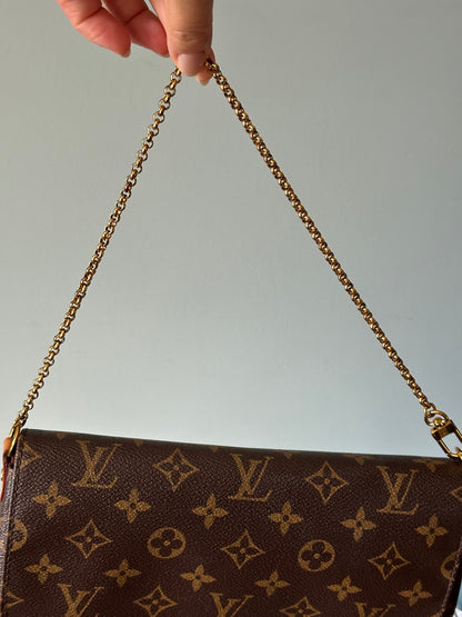 Louis Vuitton Monogram Favorite MM Shoulder Crossbody Bag