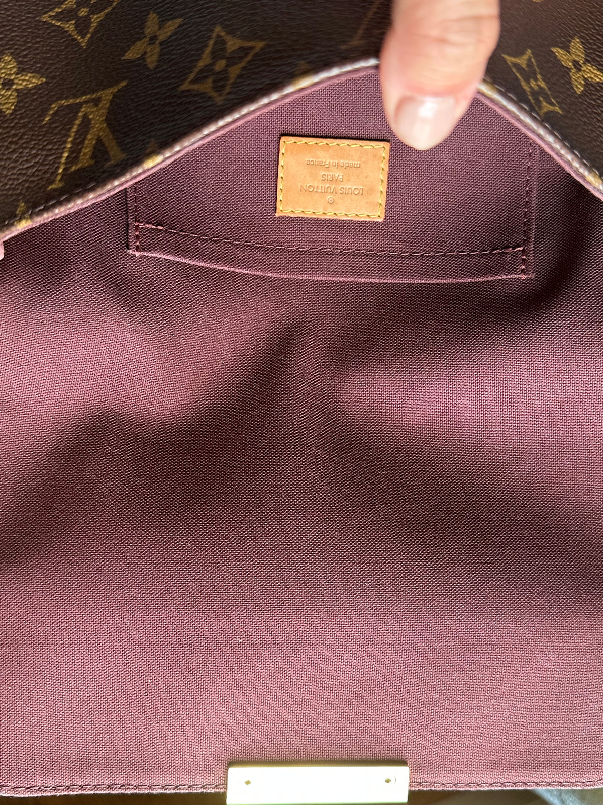Louis Vuitton Monogram Favorite MM Shoulder Crossbody Bag