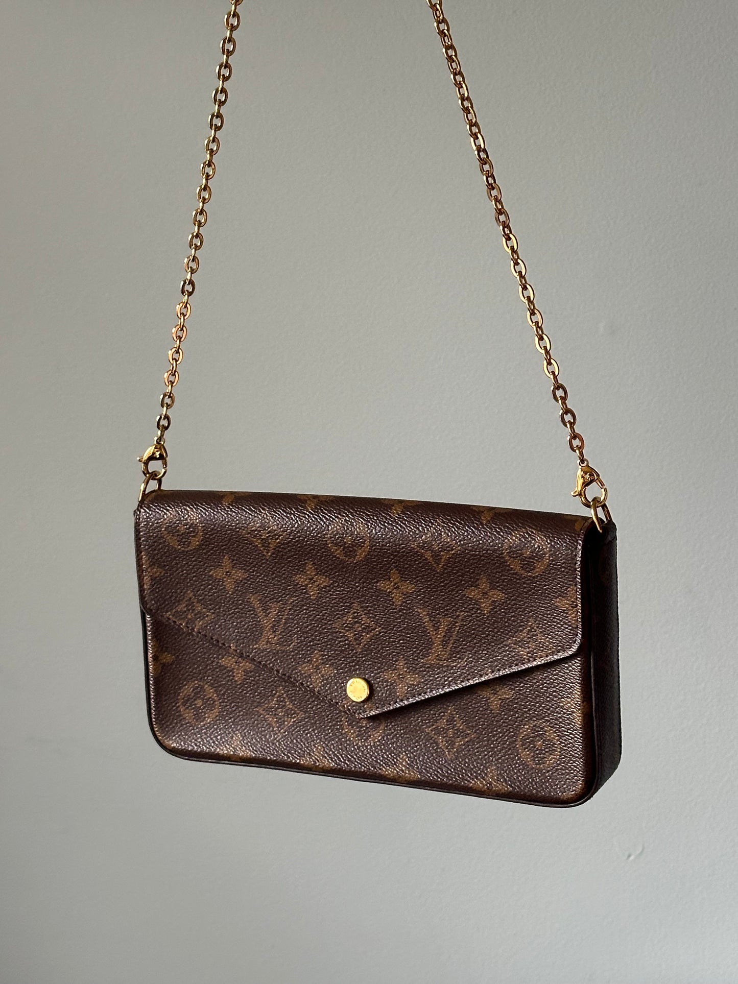 Louis Vuitton Monogram Félicie Pochette w/ one insert