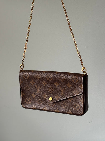 Louis Vuitton Monogram Félicie Pochette w/ one insert