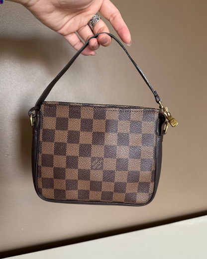 Louis Vuitton Damier Ebene Pochette Trousse