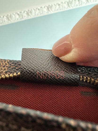 Louis Vuitton Damier Ebene Pochette Trousse
