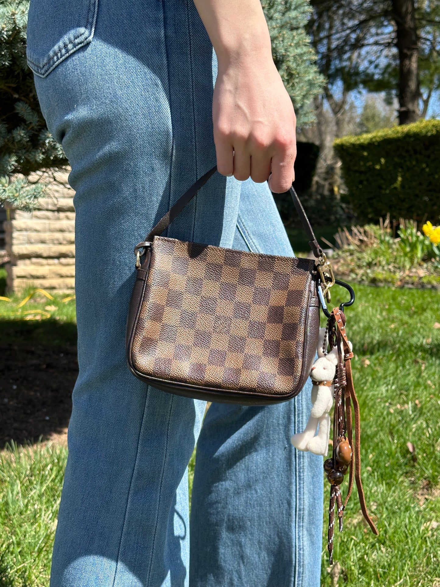 Louis Vuitton Damier Ebene Pochette Trousse