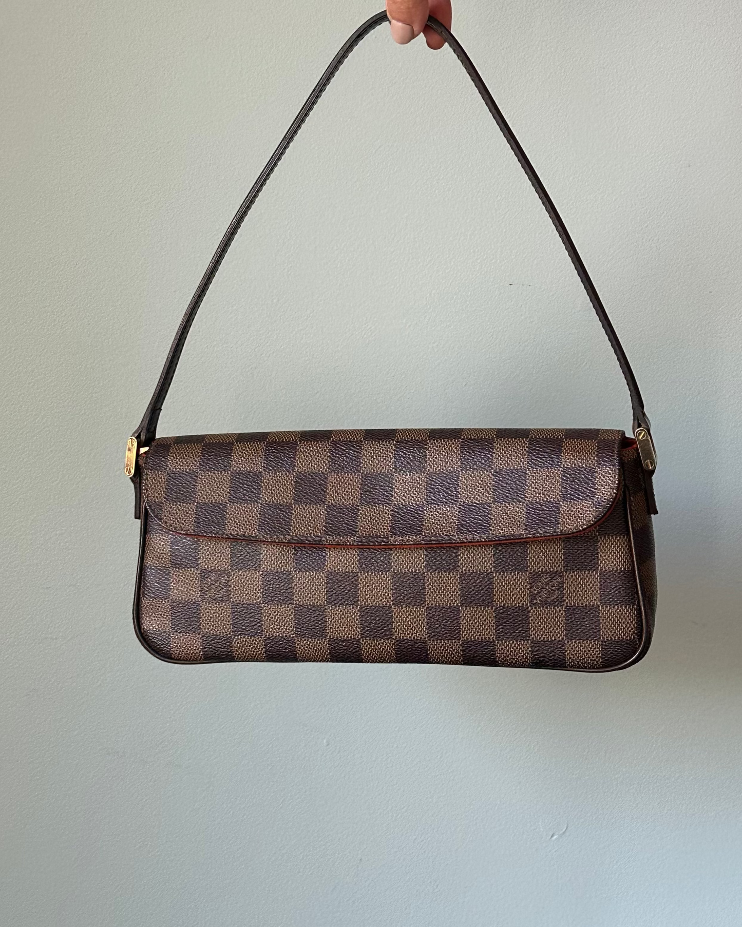 Louis Vuitton Damier Ebene Recoleta Shoulder Bag