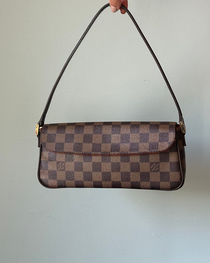 Louis Vuitton Damier Ebene Recoleta Shoulder Bag