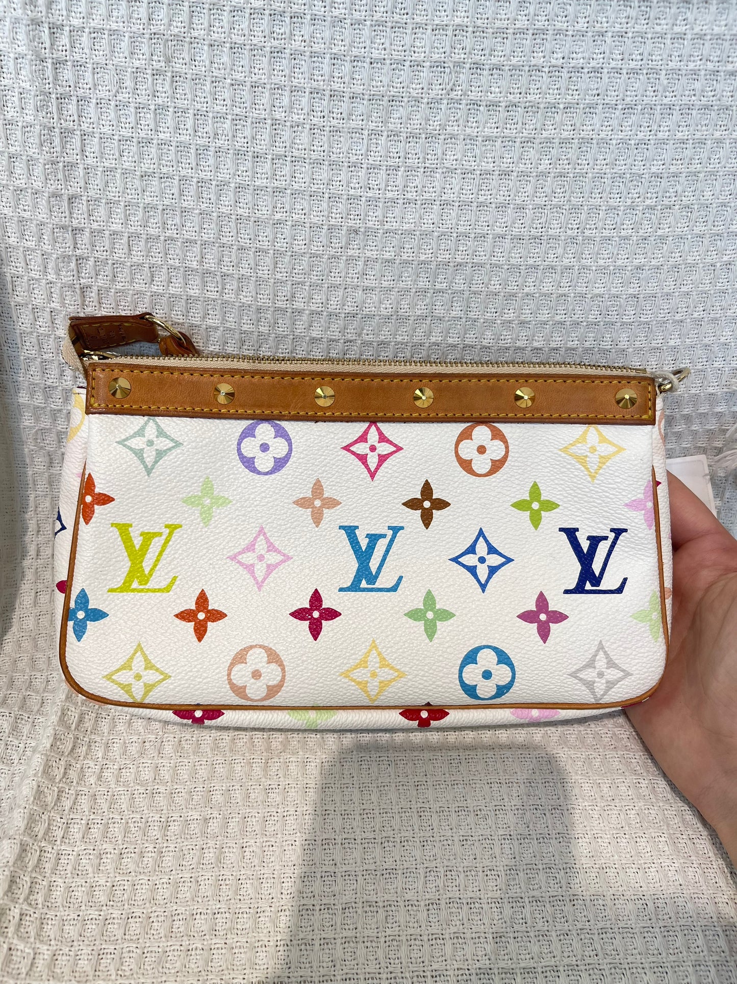 (Coming Soon) Louis Vuitton Murakami Monogram Multicolore Pochette Accessoires