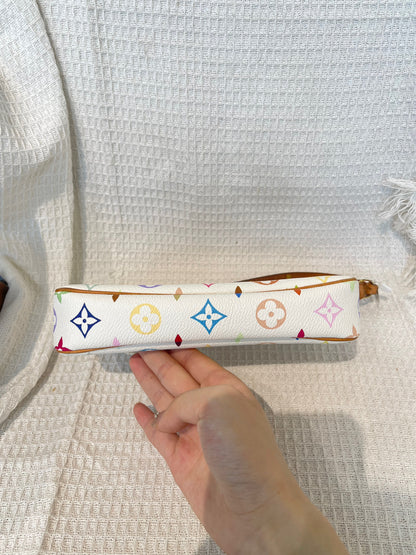 (Coming Soon) Louis Vuitton Murakami Monogram Multicolore Pochette Accessoires