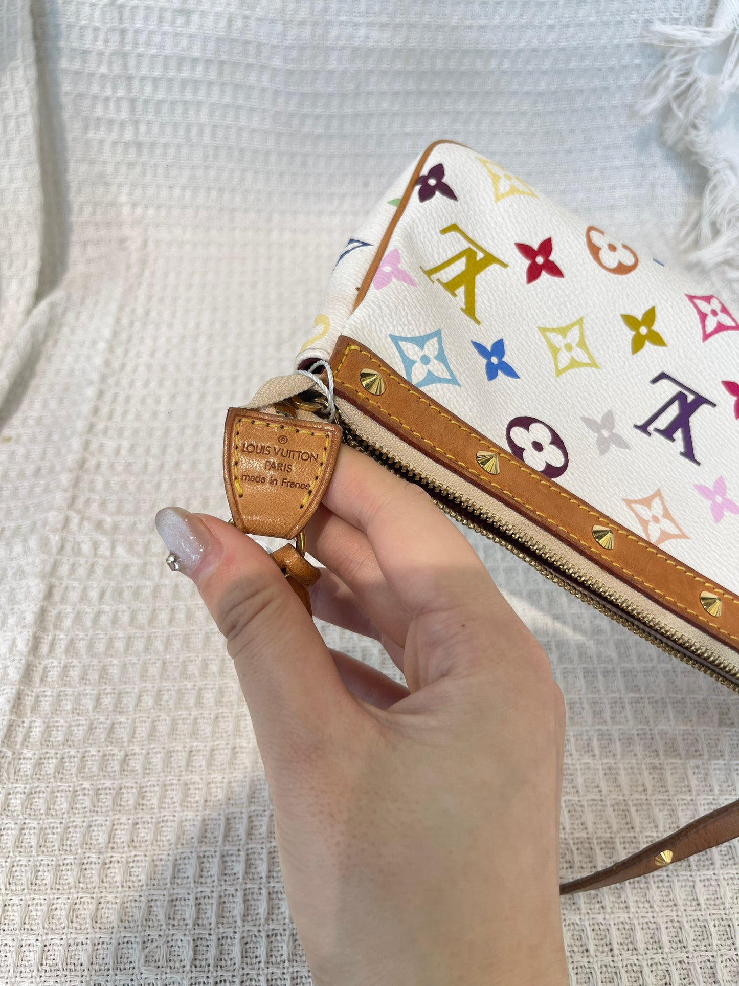 (Coming Soon) Louis Vuitton Murakami Monogram Multicolore Pochette Accessoires
