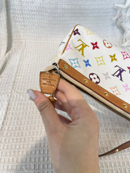 (Coming Soon) Louis Vuitton Murakami Monogram Multicolore Pochette Accessoires
