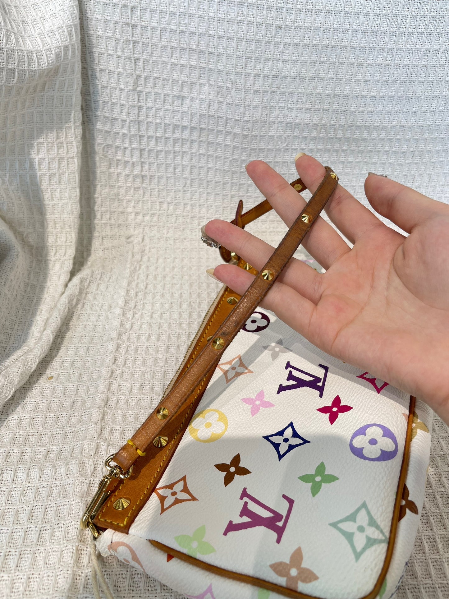 (Coming Soon) Louis Vuitton Murakami Monogram Multicolore Pochette Accessoires