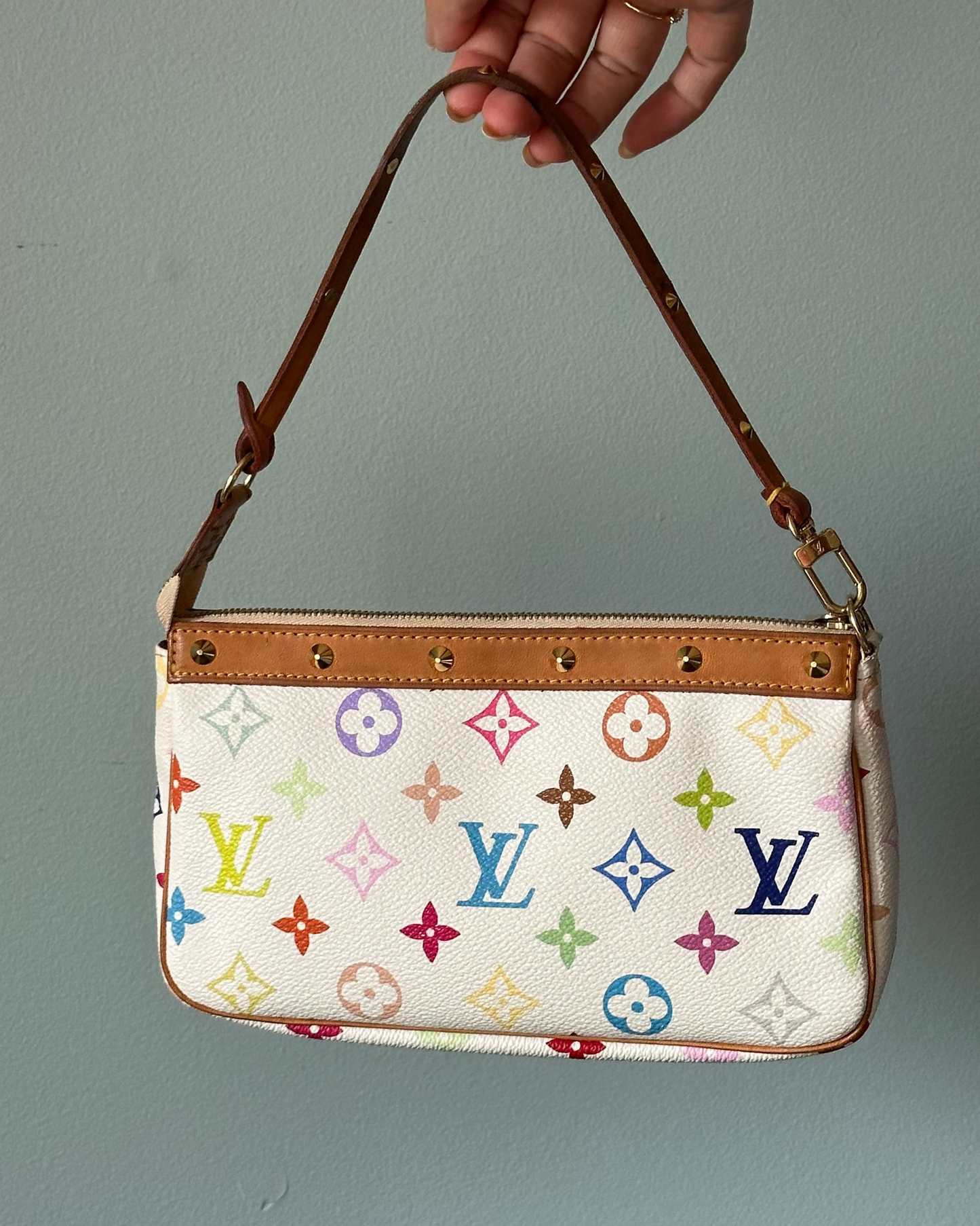 Louis Vuitton Murakami Monogram Multicolore Pochette Accessoires