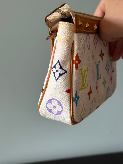 Louis Vuitton Murakami Monogram Multicolore Pochette Accessoires