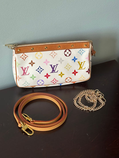 Louis Vuitton Murakami Monogram Multicolore Pochette Accessoires