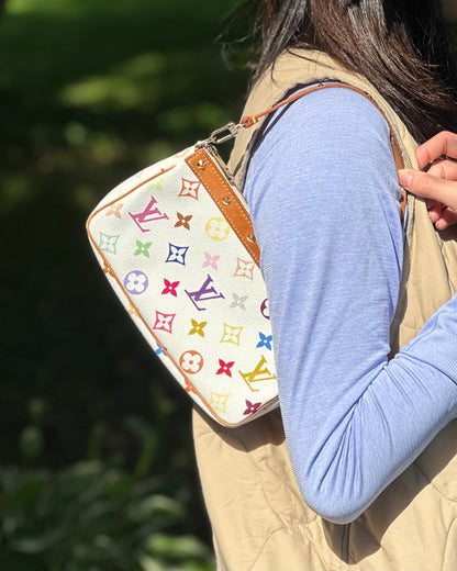Louis Vuitton Murakami Monogram Multicolore Pochette Accessoires