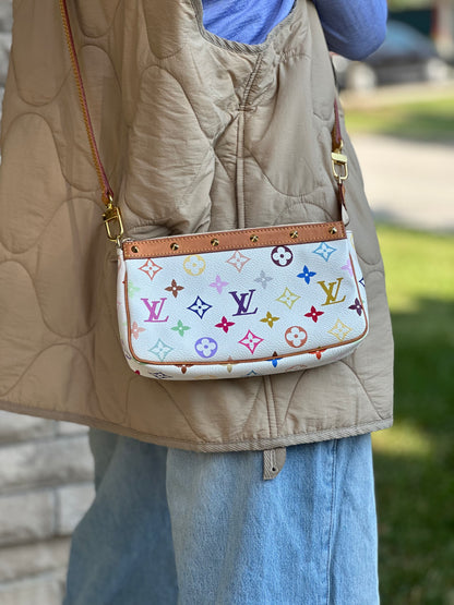 Louis Vuitton Murakami Monogram Multicolore Pochette Accessoires