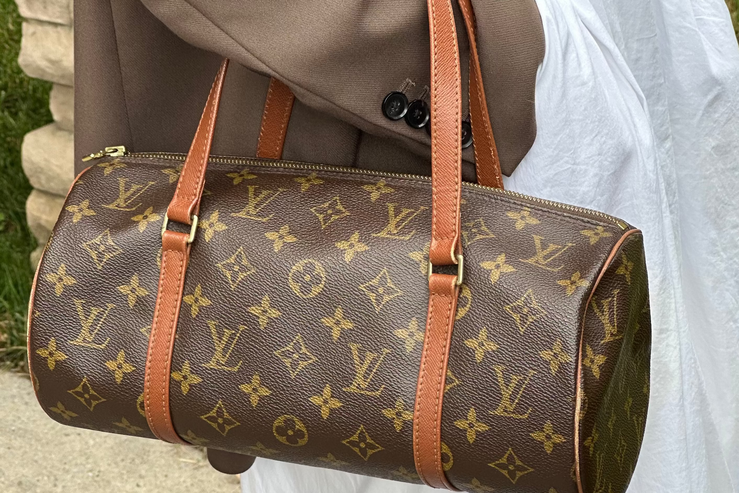 Louis Vuitton Monogram Papillon 30 Handbag