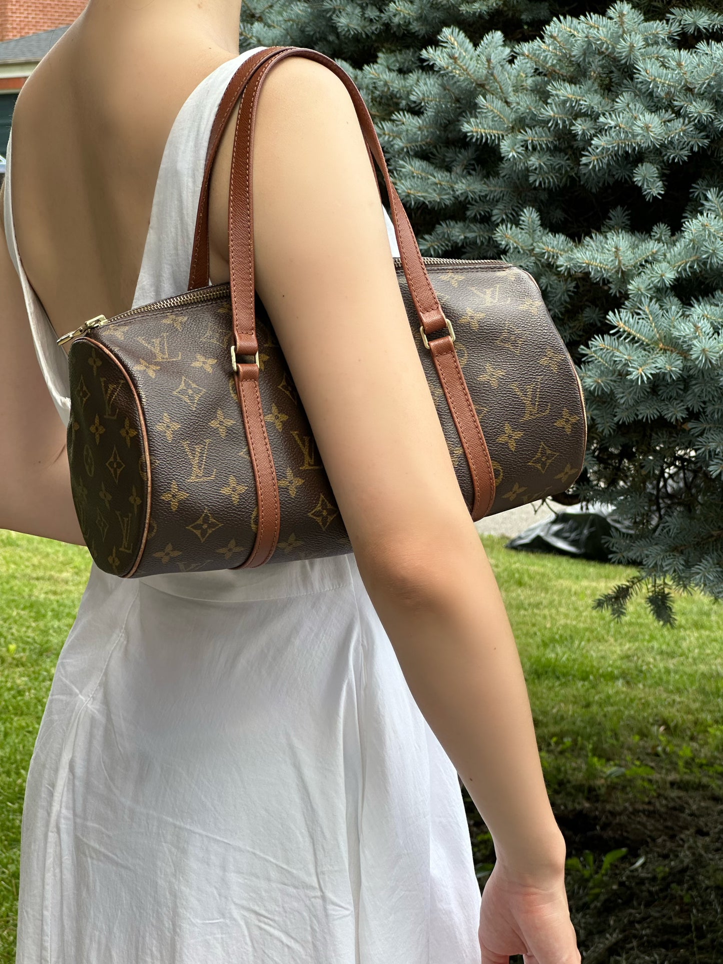Louis Vuitton Monogram Papillon 30 Handbag