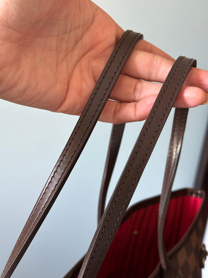 Louis Vuitton Damier Ebene Neverfull MM Tote