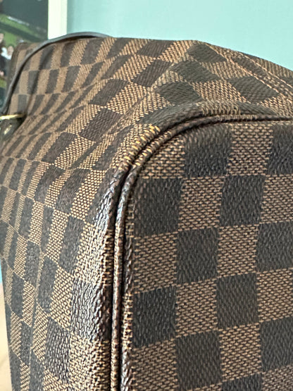 Louis Vuitton Damier Ebene Neverfull MM Tote
