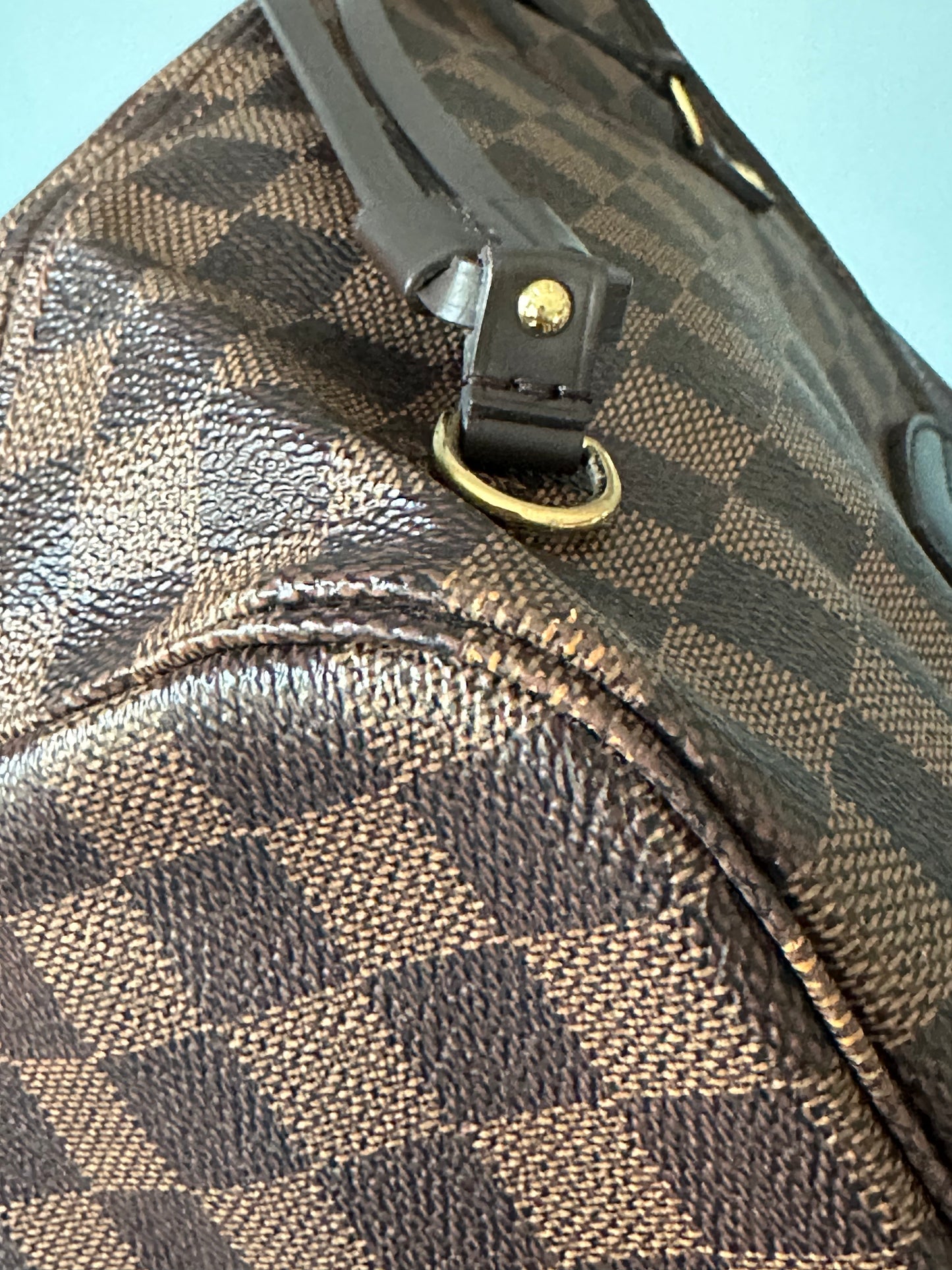 Louis Vuitton Damier Ebene Neverfull MM Tote