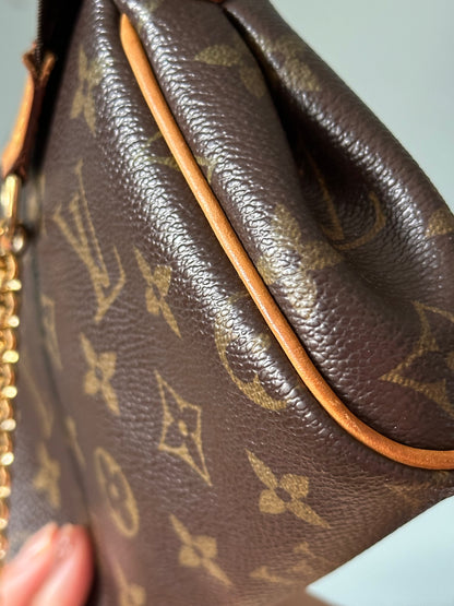Louis Vuitton Monogram Pochette Eva Shoulder Crossbody Bag
