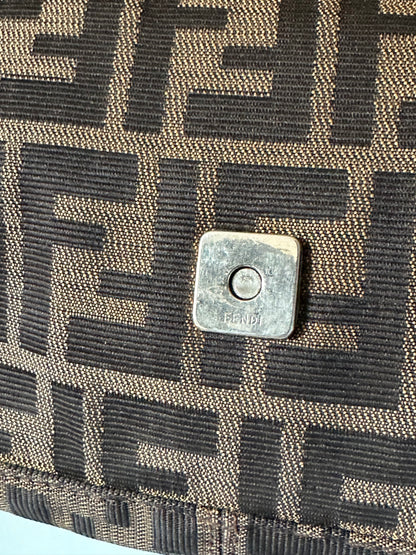 Fendi Zucca Baguette Bag