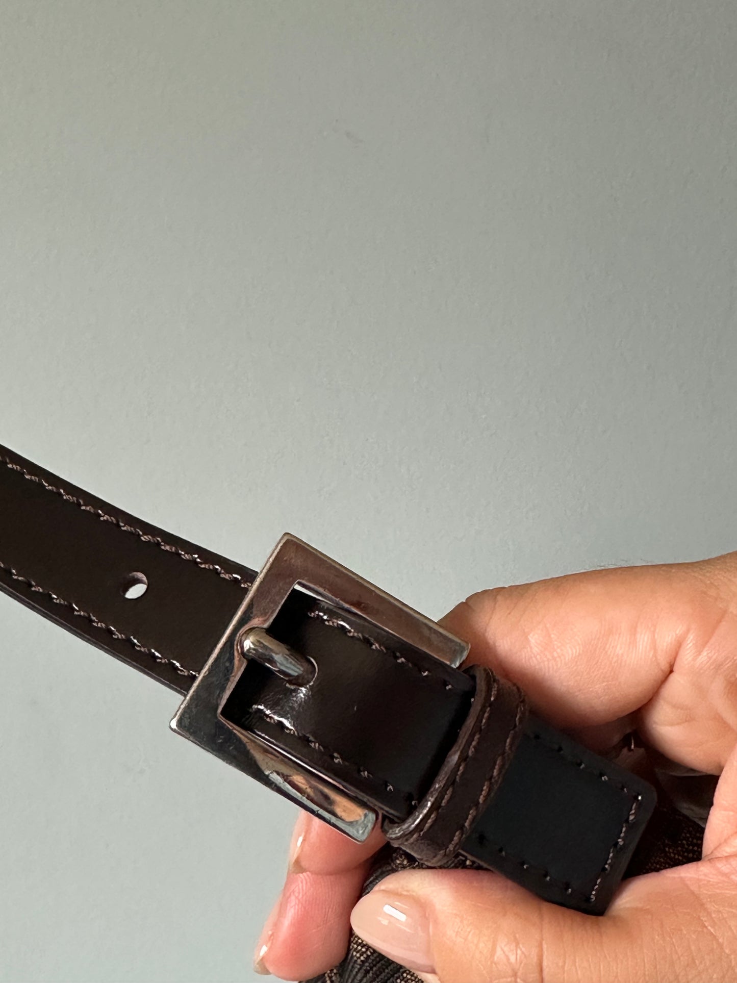 Fendi Zucca Baguette Bag