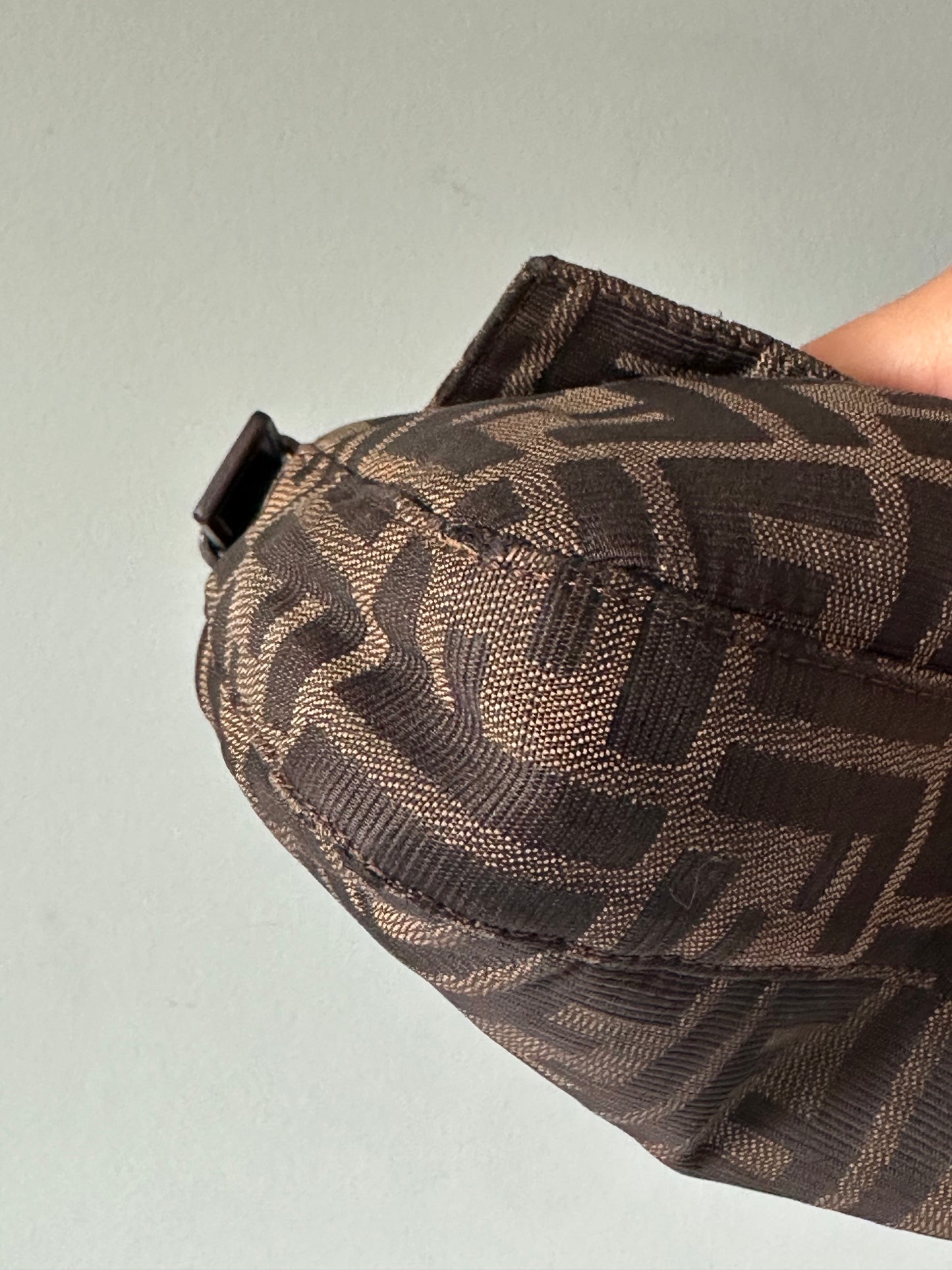 Fendi Zucca Baguette Bag