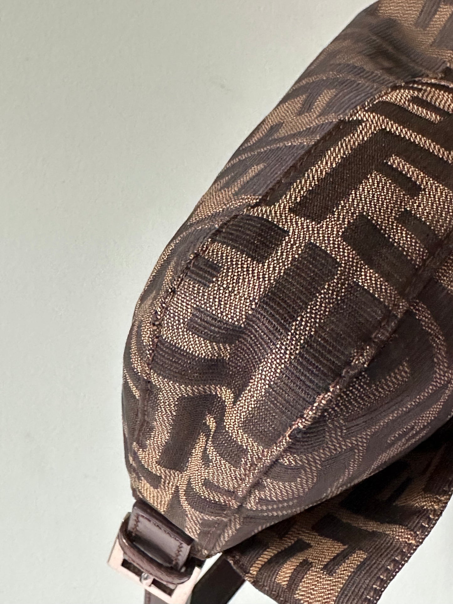 Fendi Zucca Baguette Bag