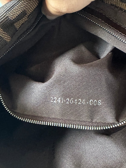 Fendi Zucca Baguette Bag