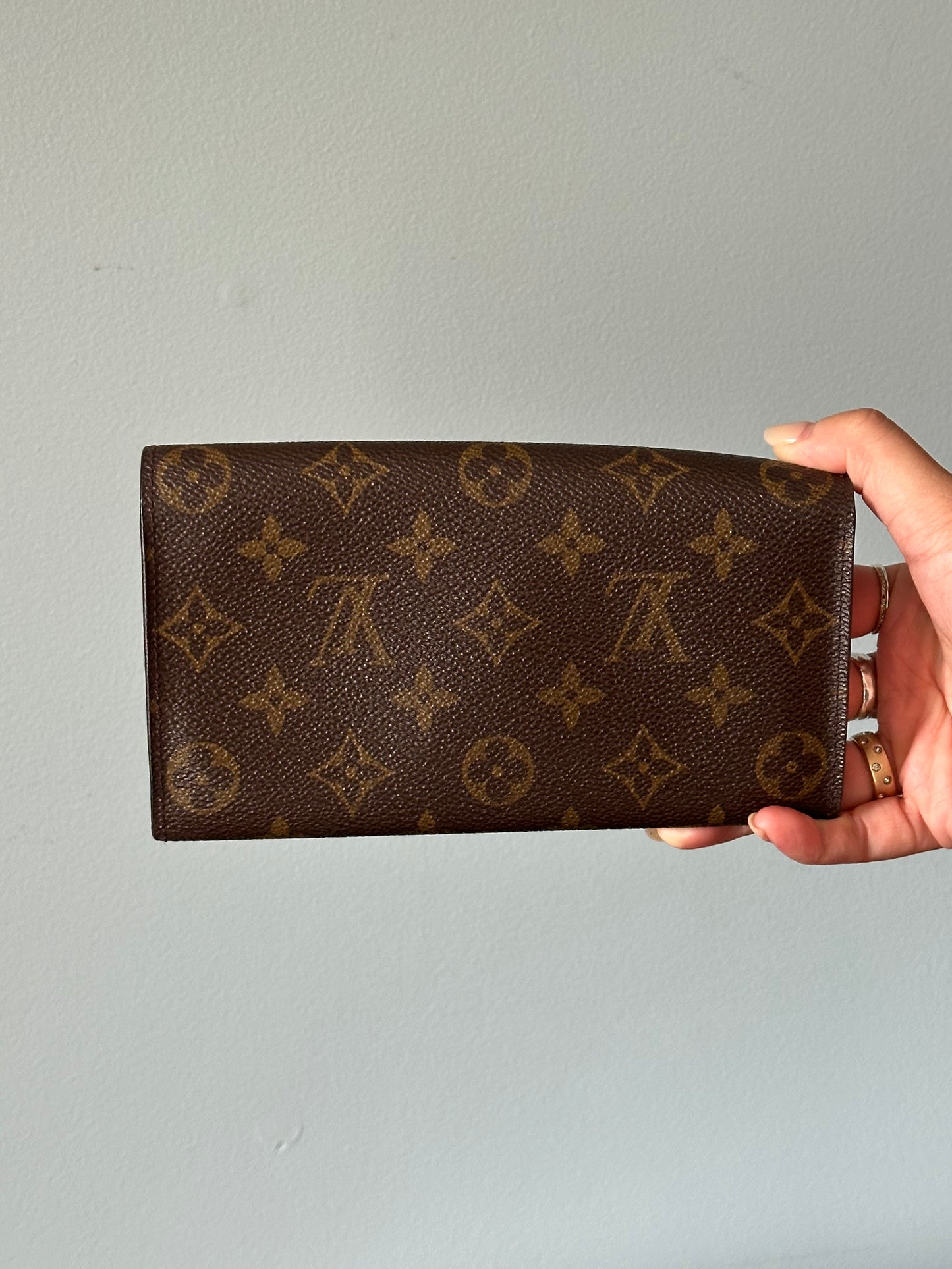 Louis Vuitton Monogram Snap Long Wallet