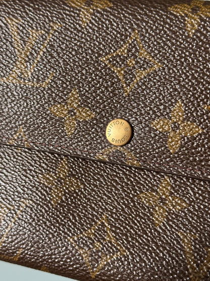 Louis Vuitton Monogram Snap Long Wallet