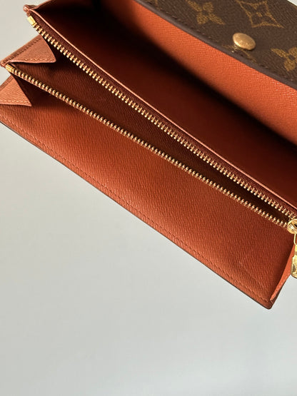 Louis Vuitton Monogram Snap Long Wallet