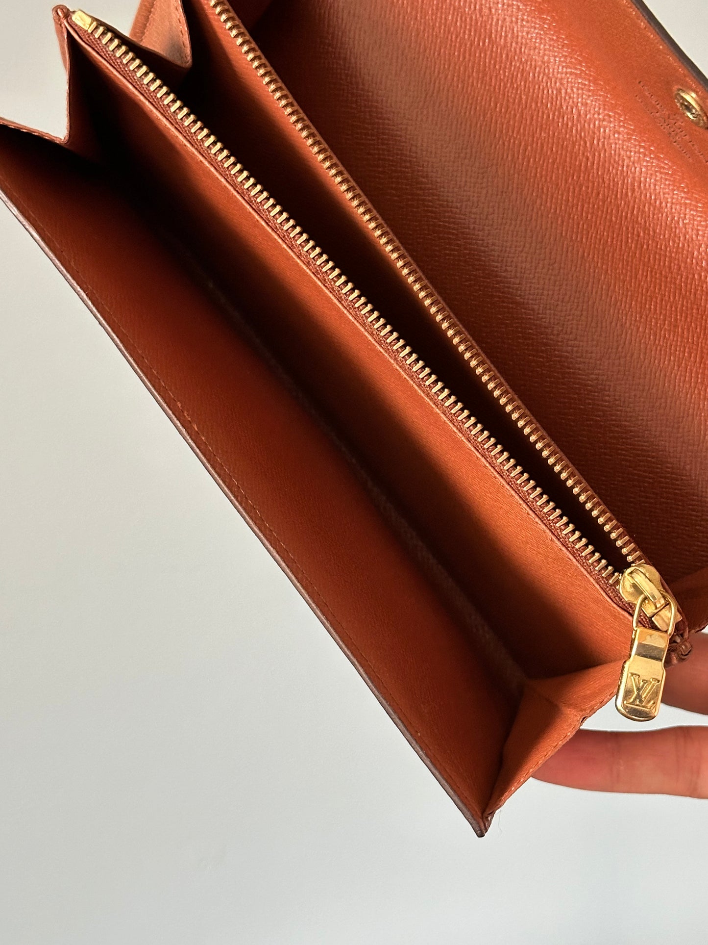 Louis Vuitton Monogram Snap Long Wallet