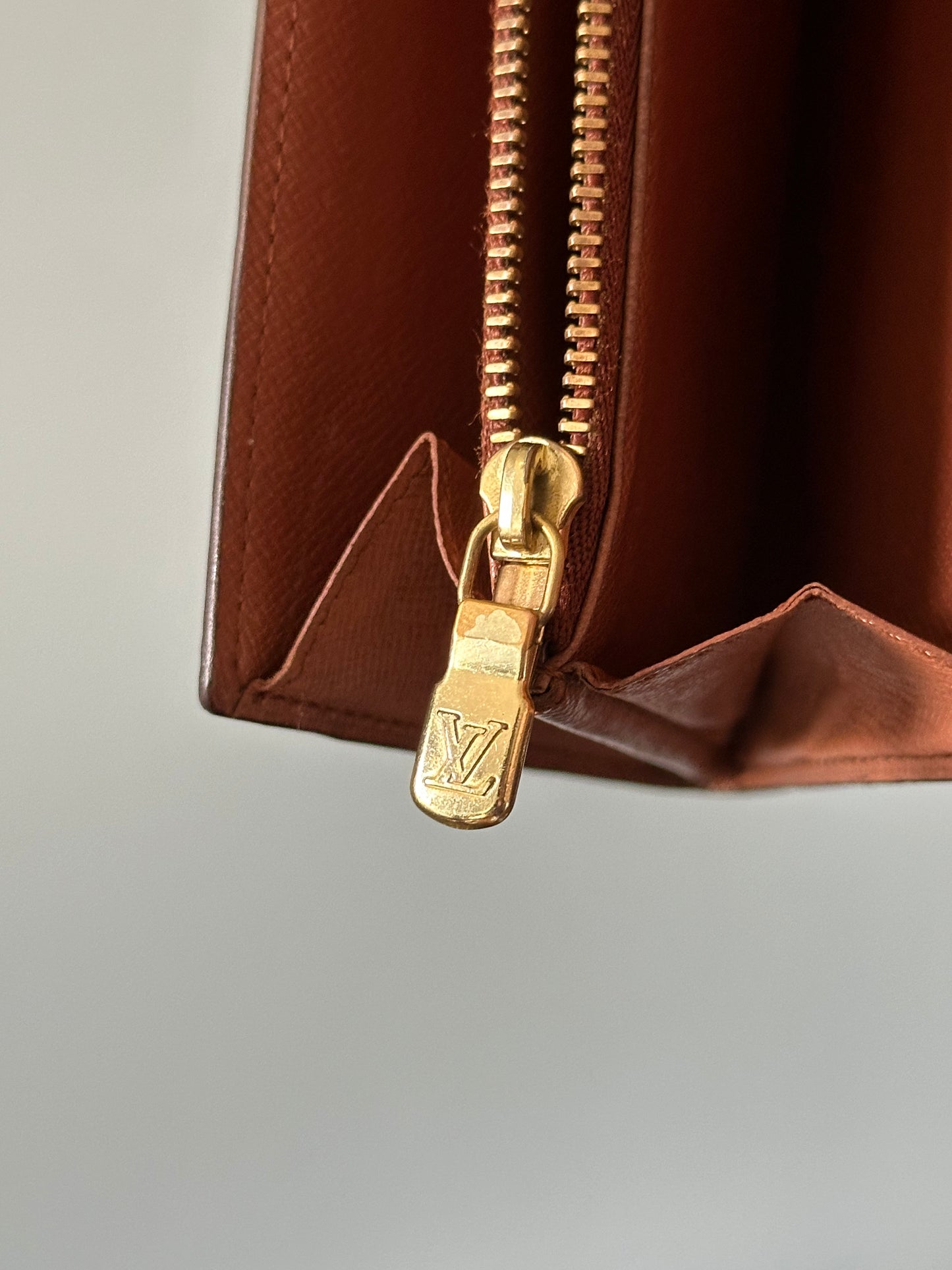 Louis Vuitton Monogram Snap Long Wallet