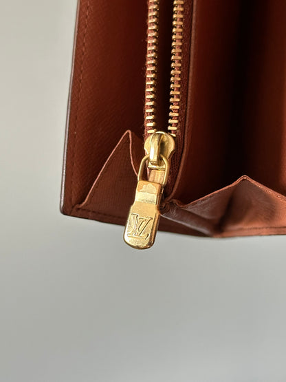 Louis Vuitton Monogram Snap Long Wallet