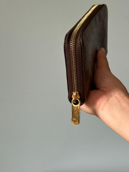 Louis Vuitton Damier Ebene Zippy Wallet