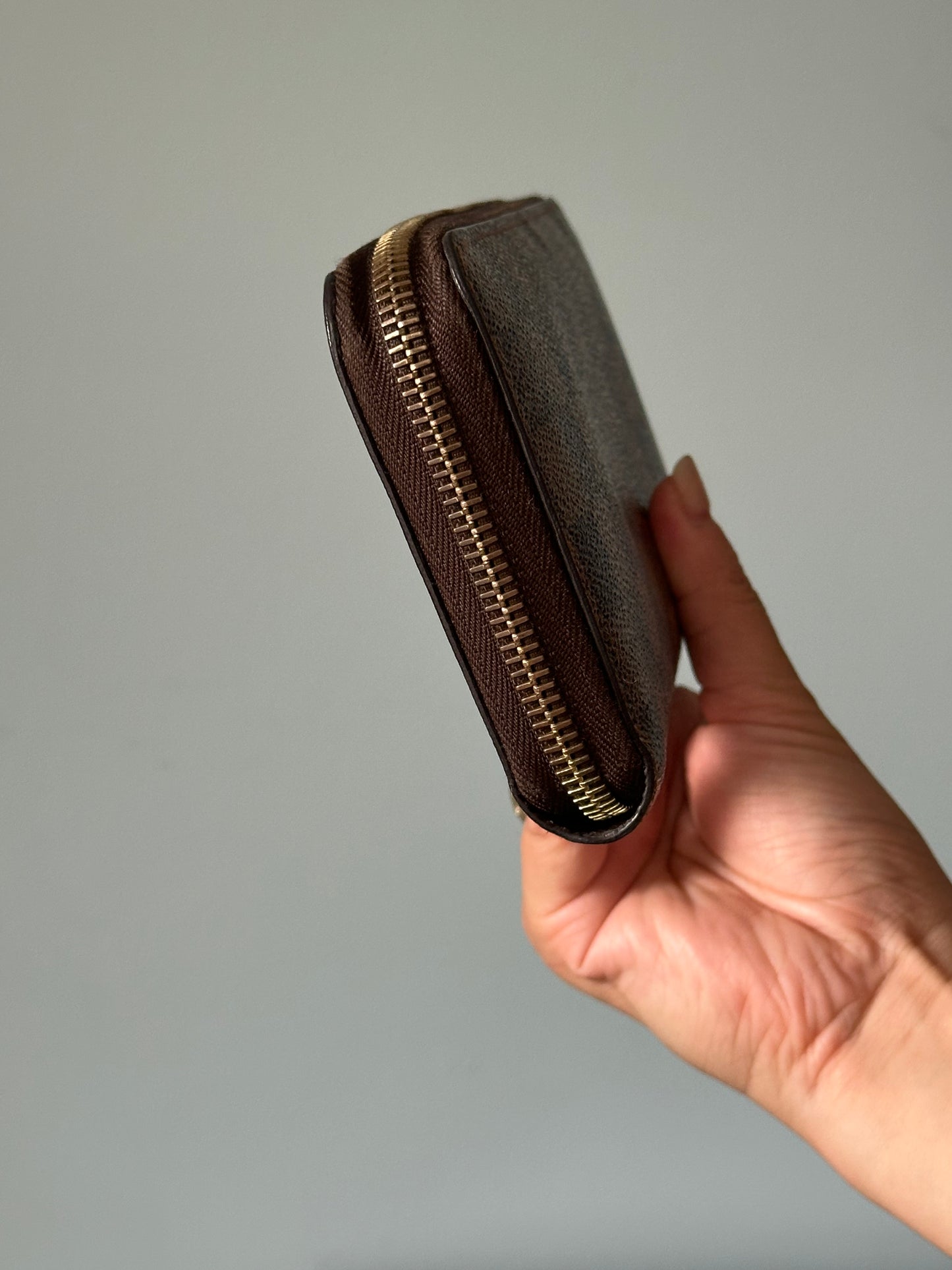 Louis Vuitton Damier Ebene Zippy Wallet