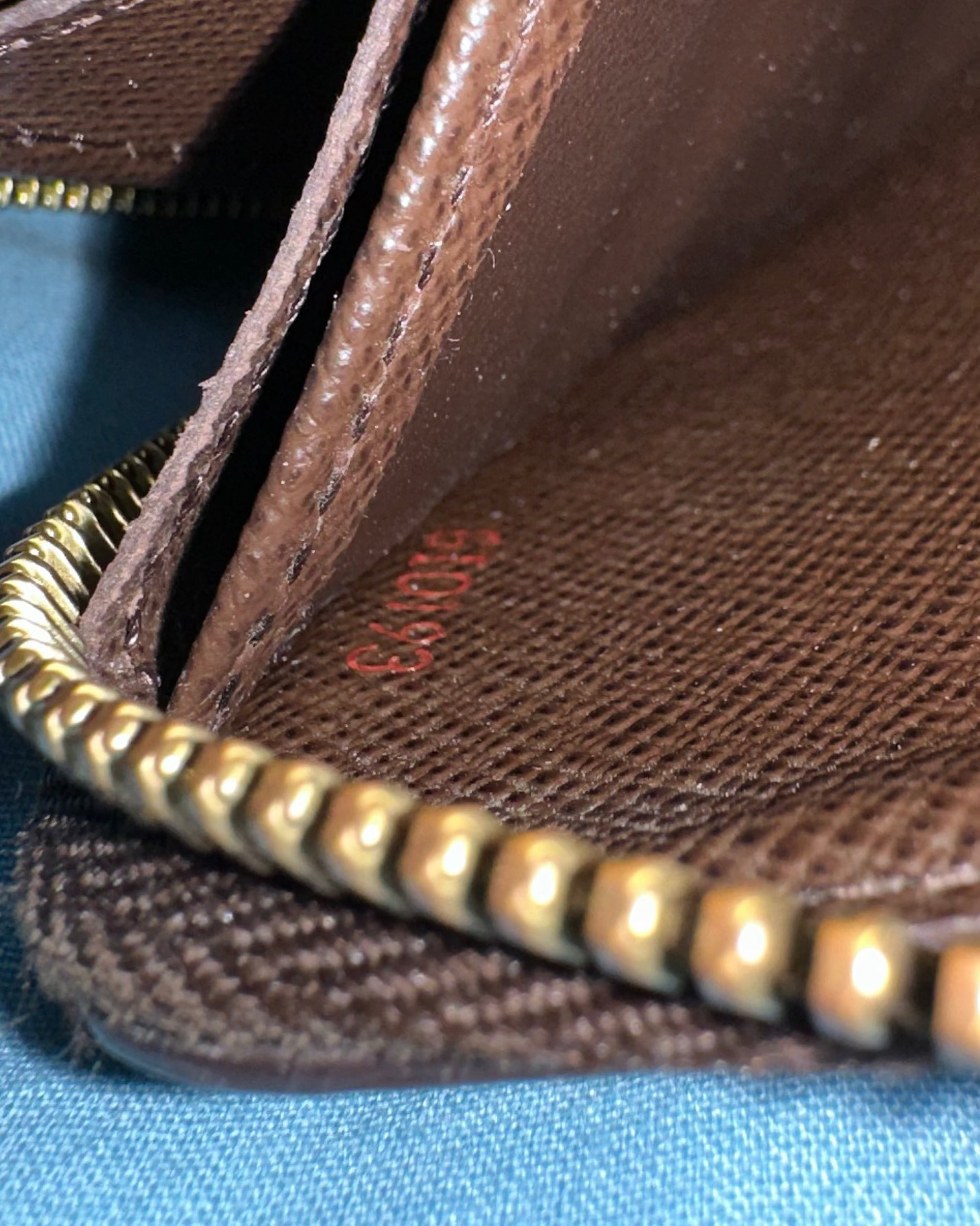 Louis Vuitton Damier Ebene Zippy Wallet
