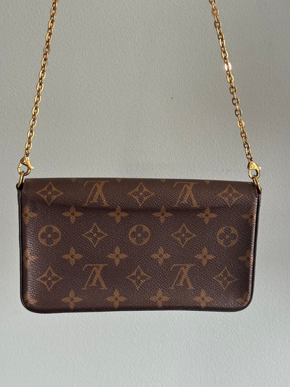 Louis Vuitton Monogram Félicie Pochette w/ one insert