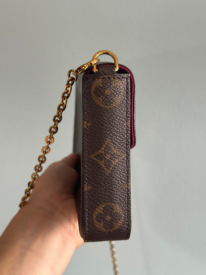 Louis Vuitton Monogram Félicie Pochette w/ one insert