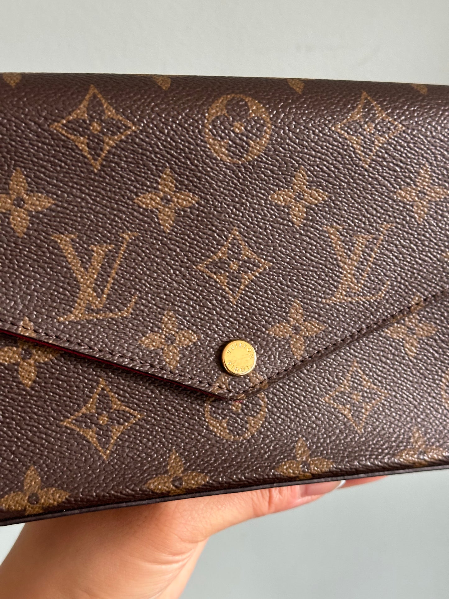 Louis Vuitton Monogram Félicie Pochette w/ one insert