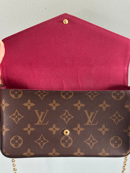 Louis Vuitton Monogram Félicie Pochette w/ one insert