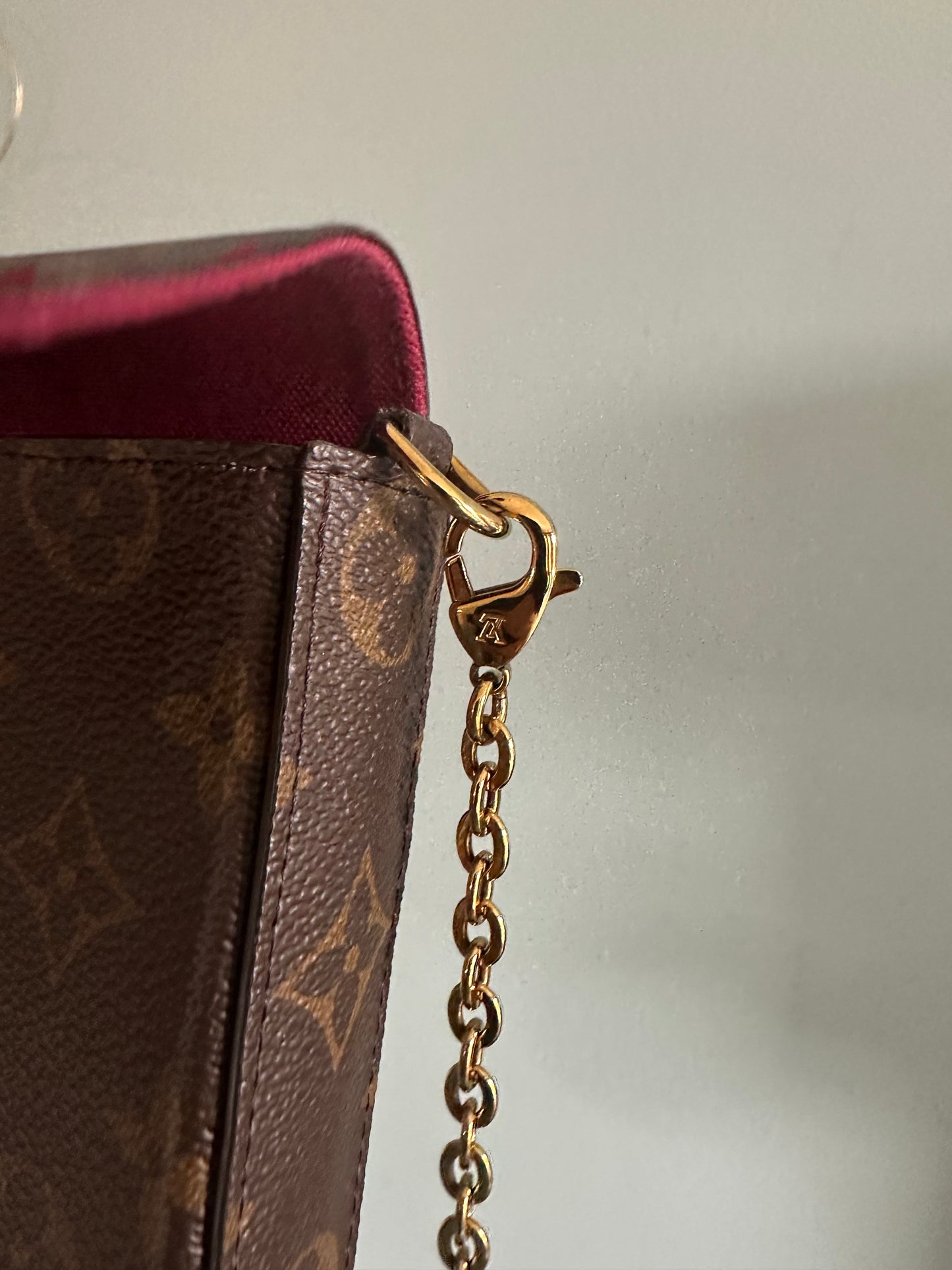 Louis Vuitton Monogram Félicie Pochette w/ one insert