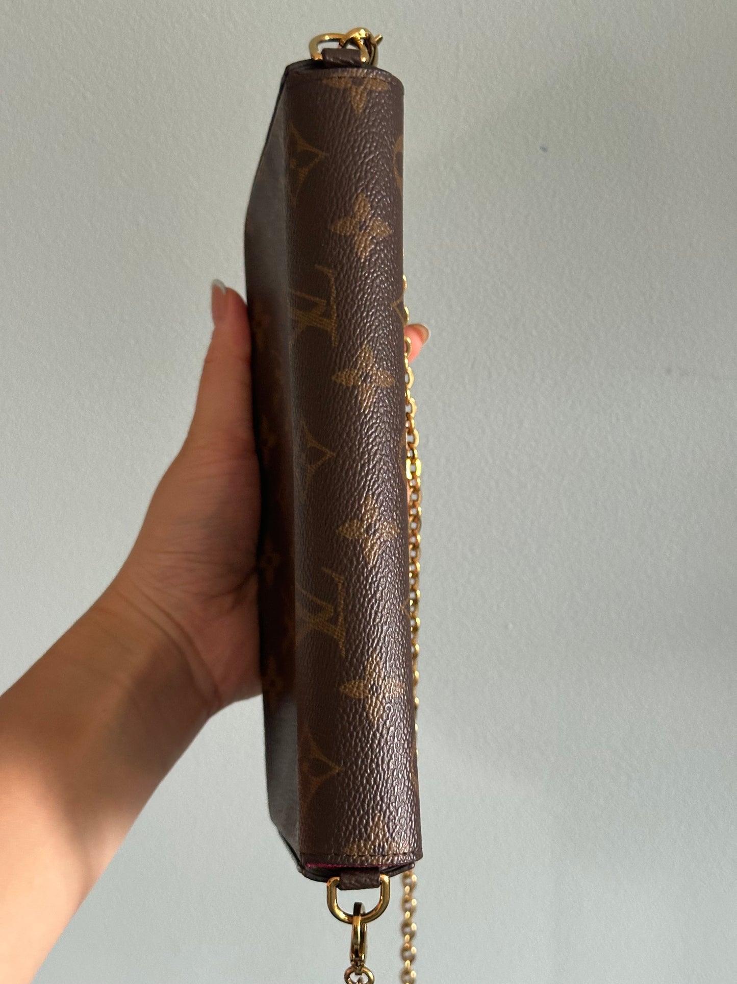 Louis Vuitton Monogram Félicie Pochette w/ one insert