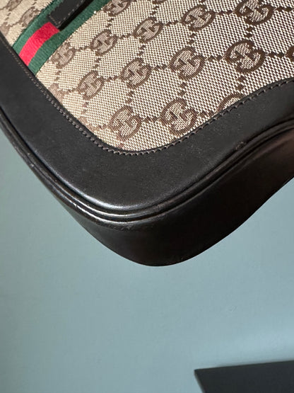 Gucci Jackie 1961 GG Canvas Shoulder Bag