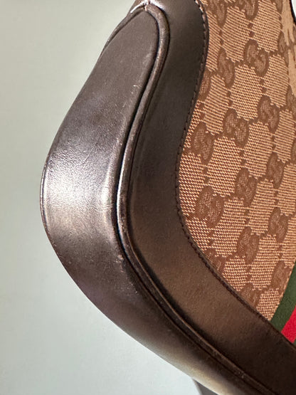 Gucci Jackie 1961 GG Canvas Shoulder Bag